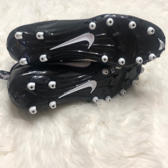 Nike Lunarbeast Black /white football cleats sz 17 - Picture 6 of 8